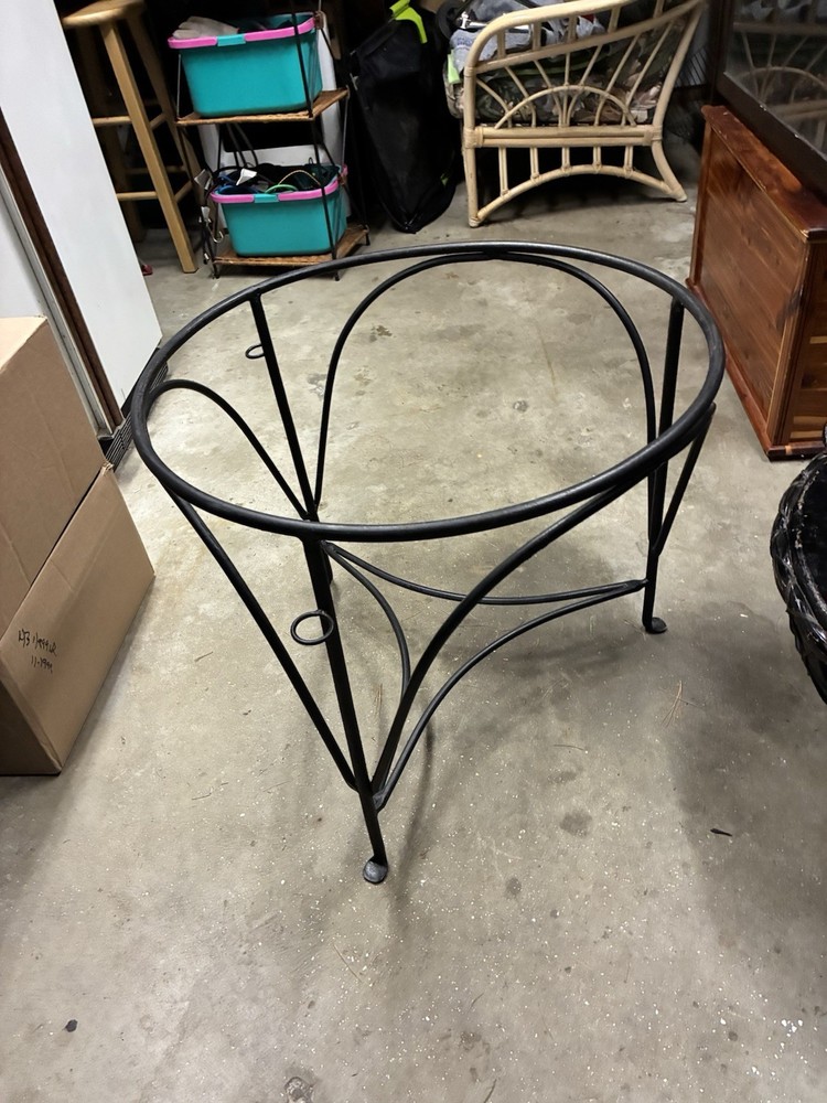 Vintage Drum End Table Good Condition