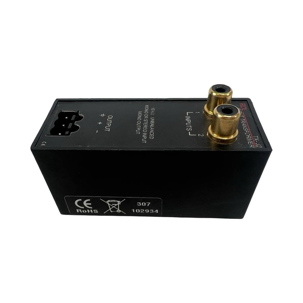 RDL TX-J2 Unbalanced Input Transformer