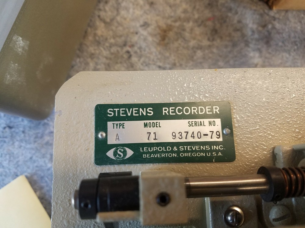 Stevens Type A-71 Recorder Water Level