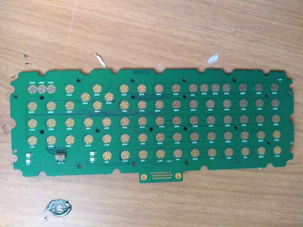 ZEBRA PSION8525 COMPLETE QUERTY KEYBOARD - PCB + RUBBER