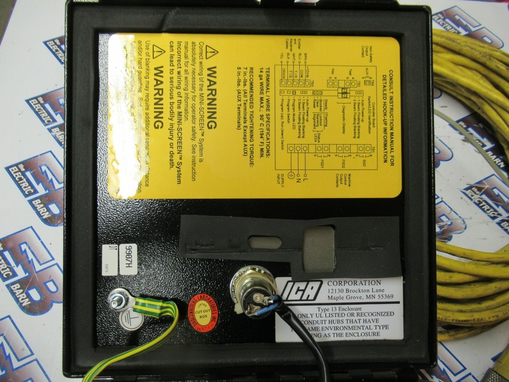 Banner MSCD-2, Mini-Screen Control Box, Light Curtain