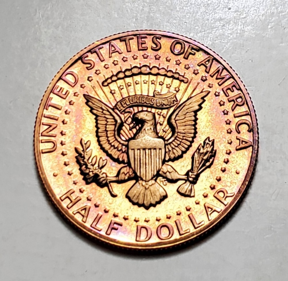 TONED 1979 S PROOF SET 6 COIN UNC SET #BX77