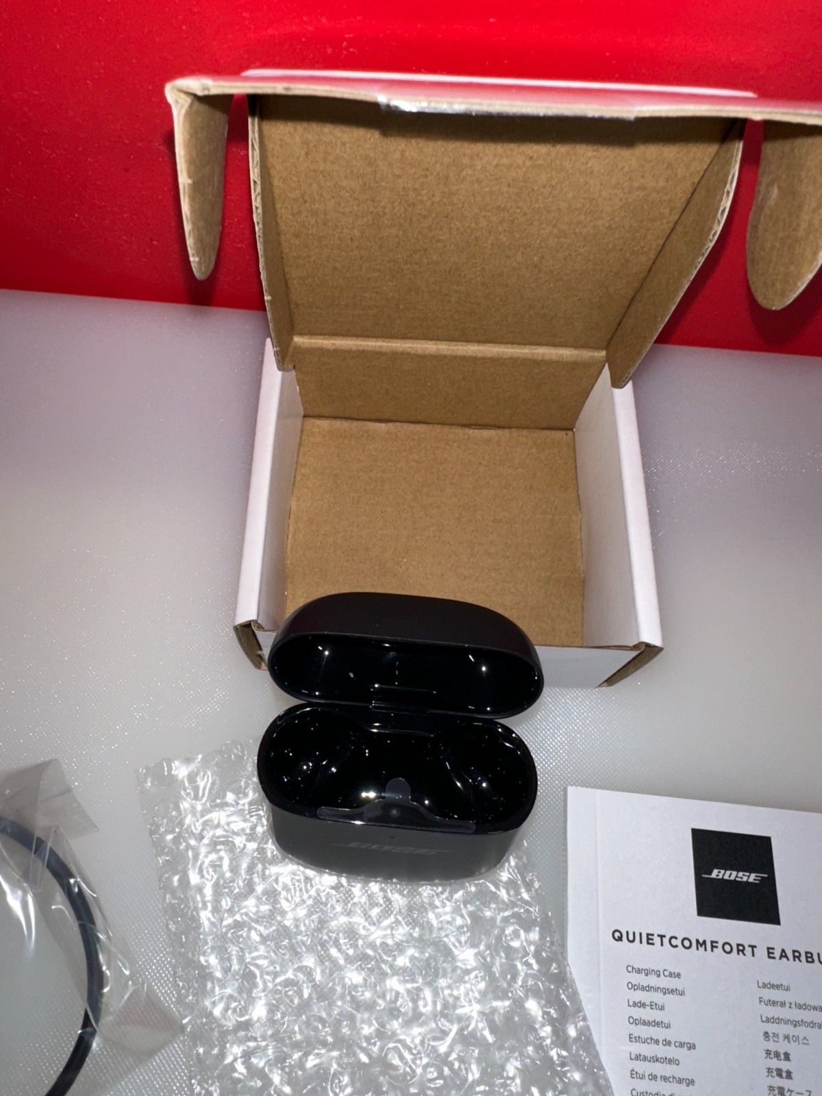 BOSE Charging Case only for - Quiet Comfort II & QC Ultra - Black