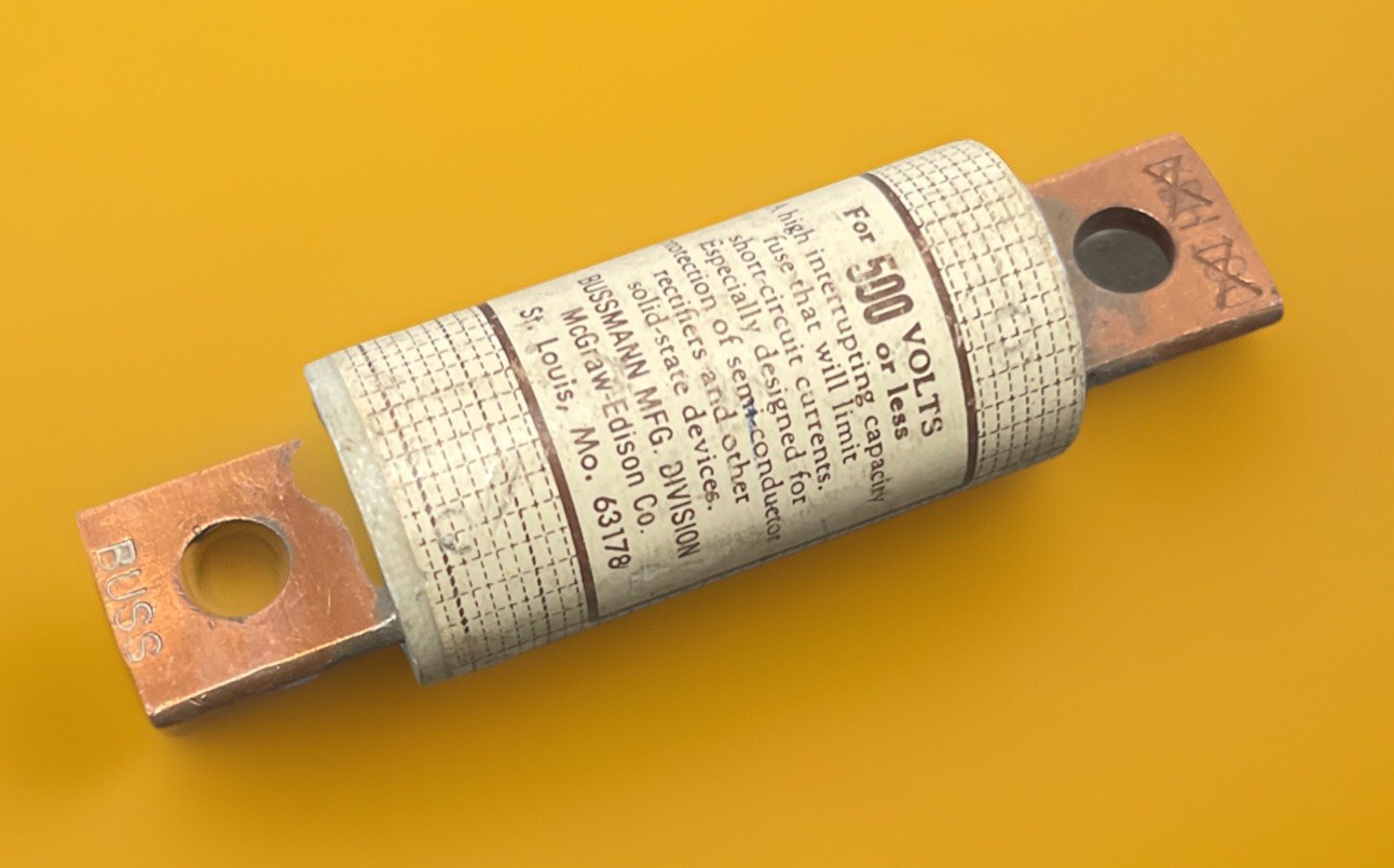 🔥Bussmann BUSS TRON KAB-90 90A High Speed Rectifier Fuse ~ 1 Unit