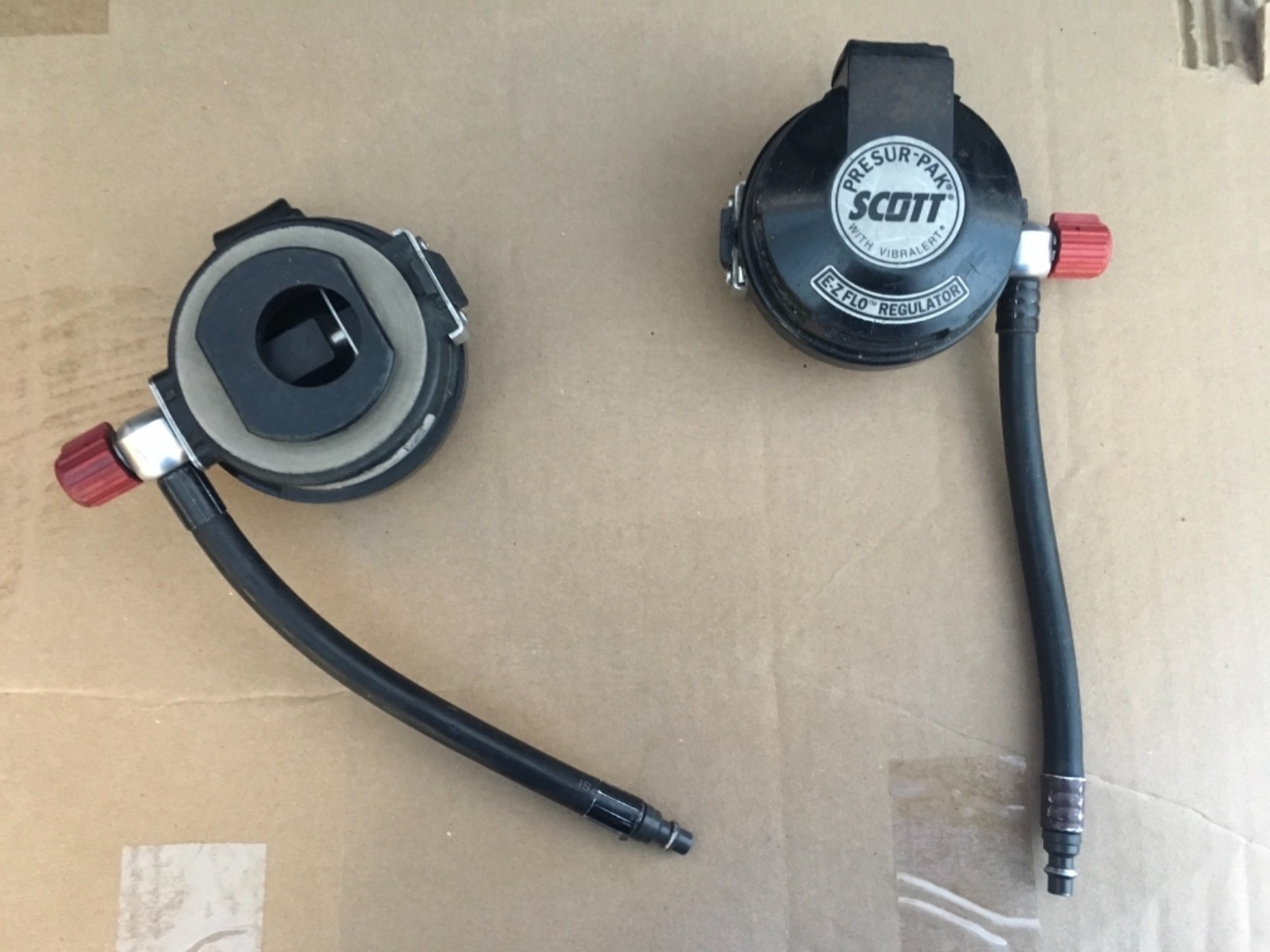 SCOTT E-Z FLO REGULATOR PRESUR-PAK EZFLO VIBRALERT 804370-02 SCBA QuikConnection