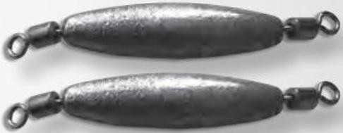 P-Line Bobber Weight Lead 2 Per Pack
