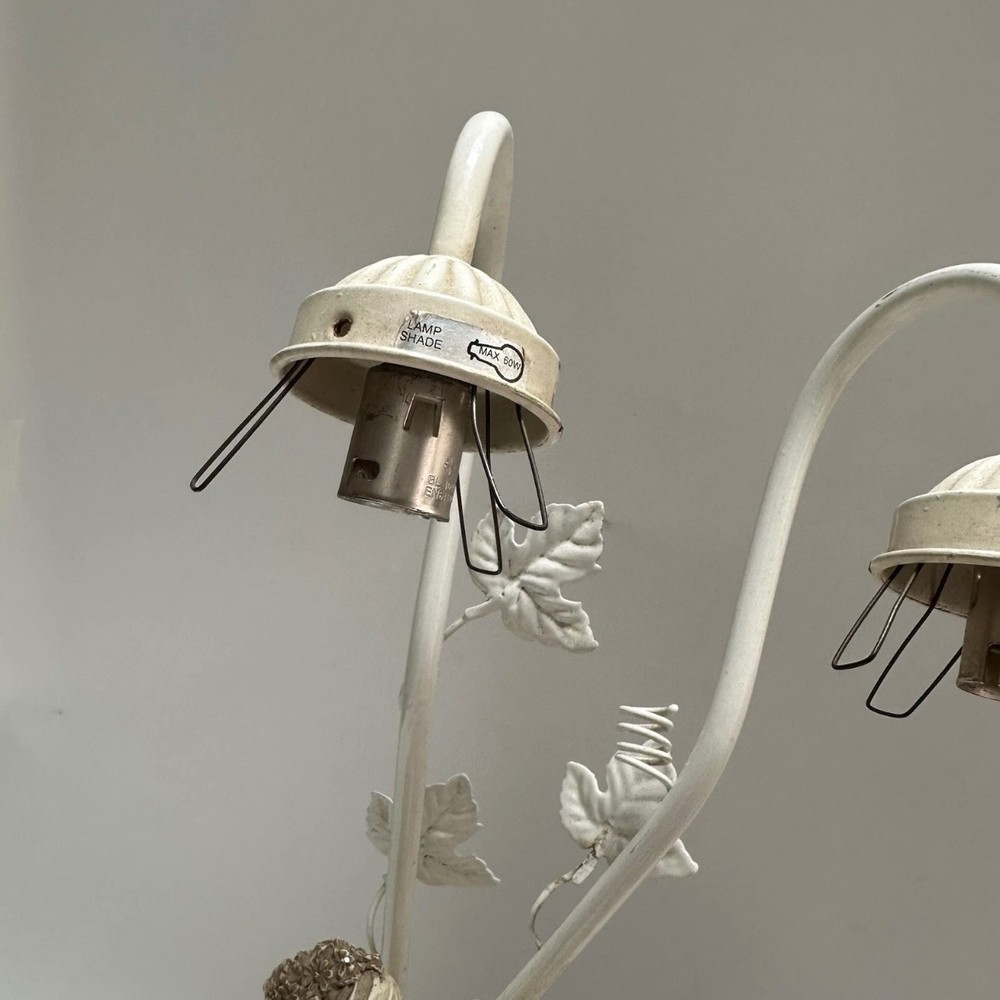 The Academy Collection Table Lamp Figural Two Bulb Ceramic Collector’s