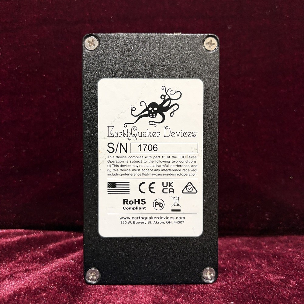 EarthQuaker Devices Black Ash