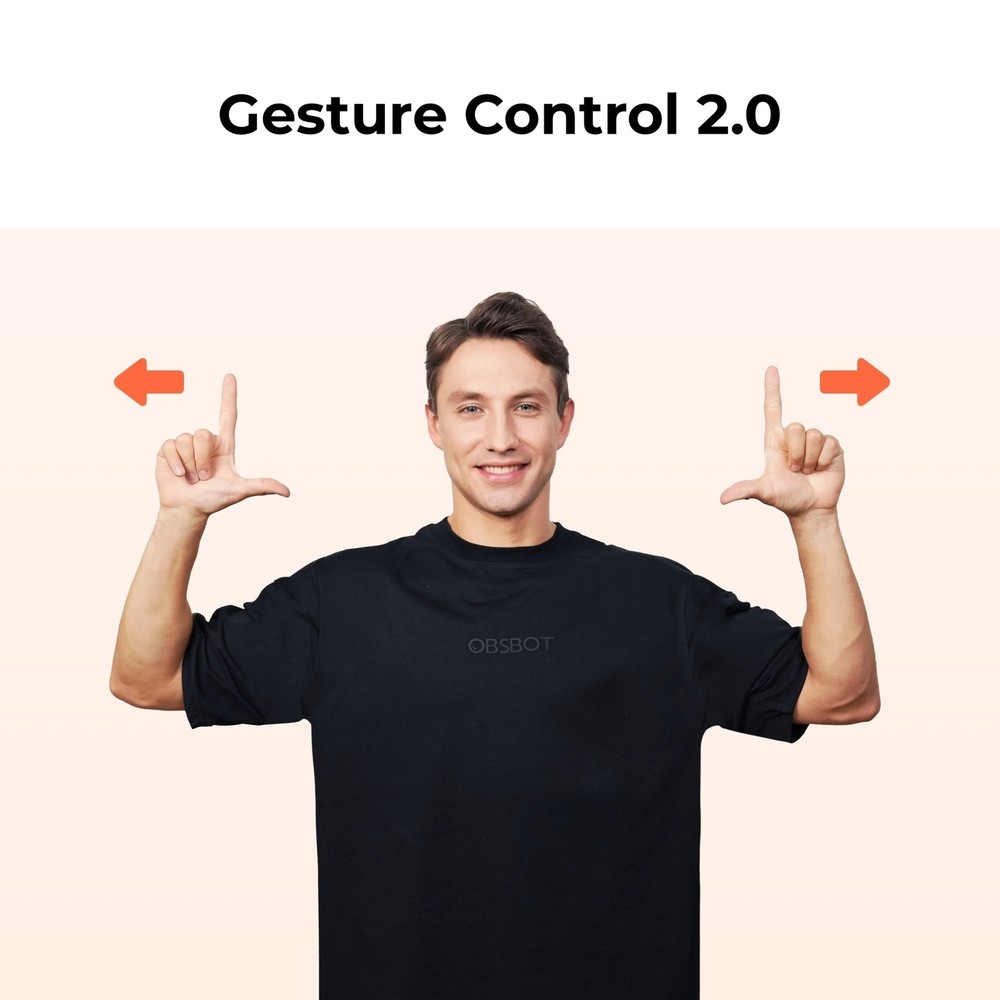 OBSBOT Tiny 2 Lite AI Powered 4K PTZ Webcam with Advanced CMOS Sensor Bundle