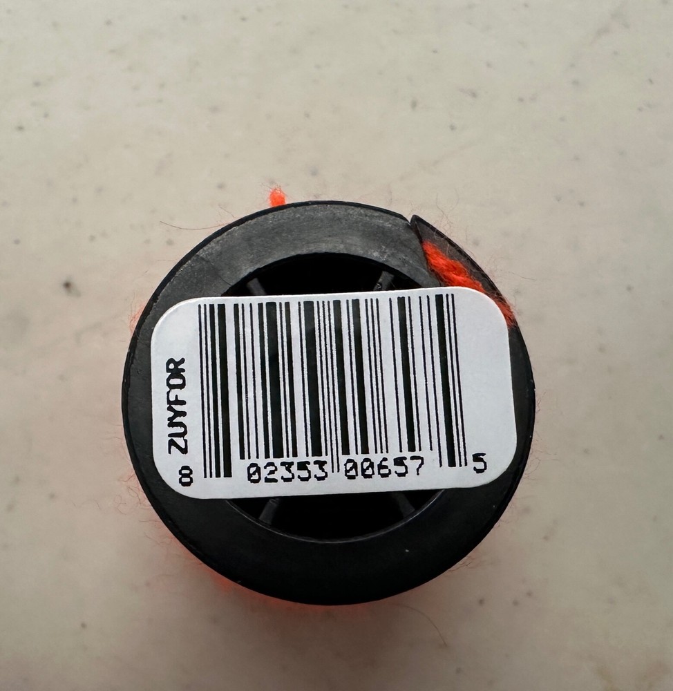 Uni Yarn 17 Yard Spool Orange