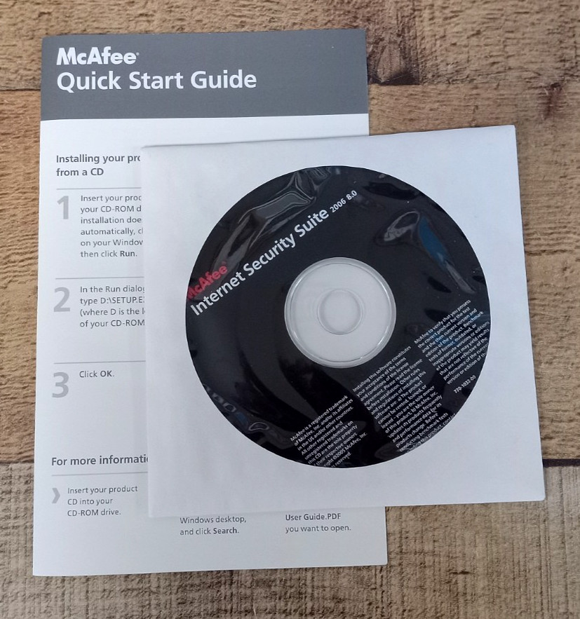 McAfee Internet Security Suite 2006 - Disc Only
