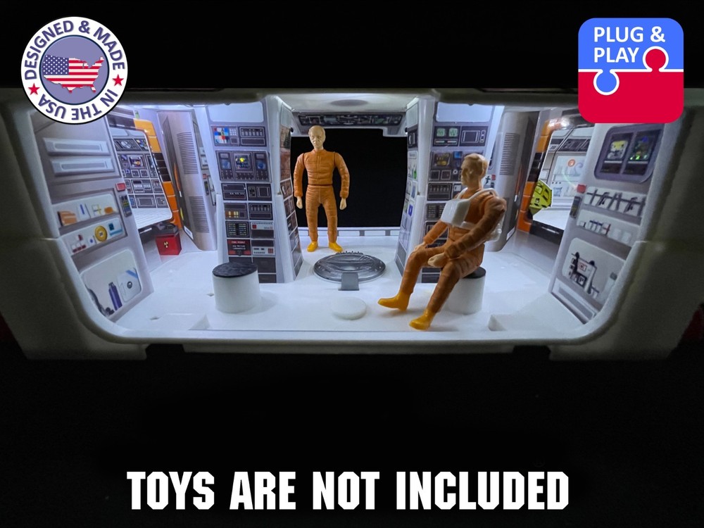 Airlock - Command/Engine Module Bulkheads | 1976 Mattel Space 1999 Eagle