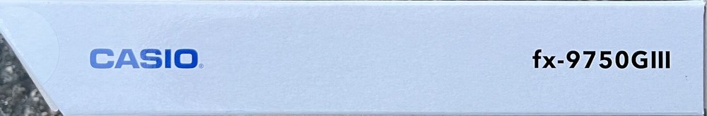 Casio FX-9750GIII Graphing Calculator Python & Natural Text Book Display **NEW**