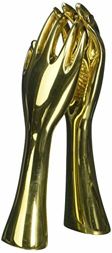 Jonathan Adler - Polished Brass Nut Cracker - Hands