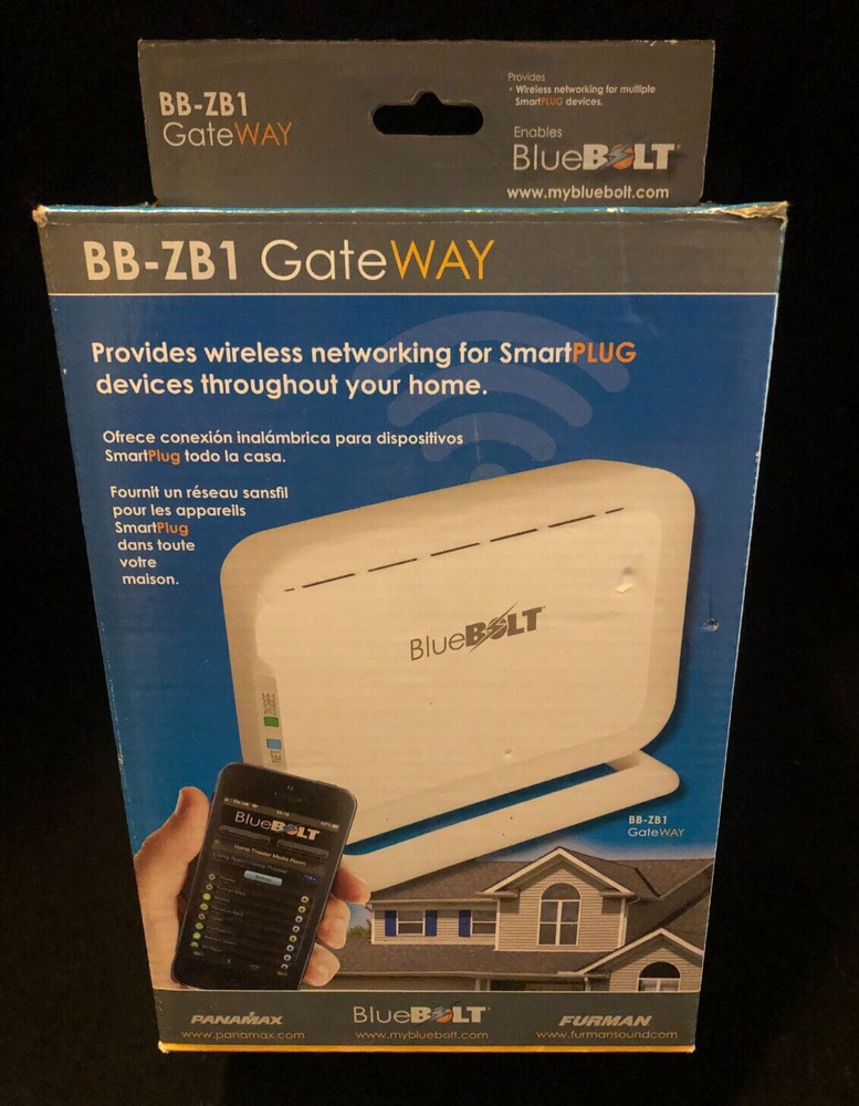 Blue Bolt BB-ZB1 BlueBolt Gateway Wireless Networking for SmartPlug Devices