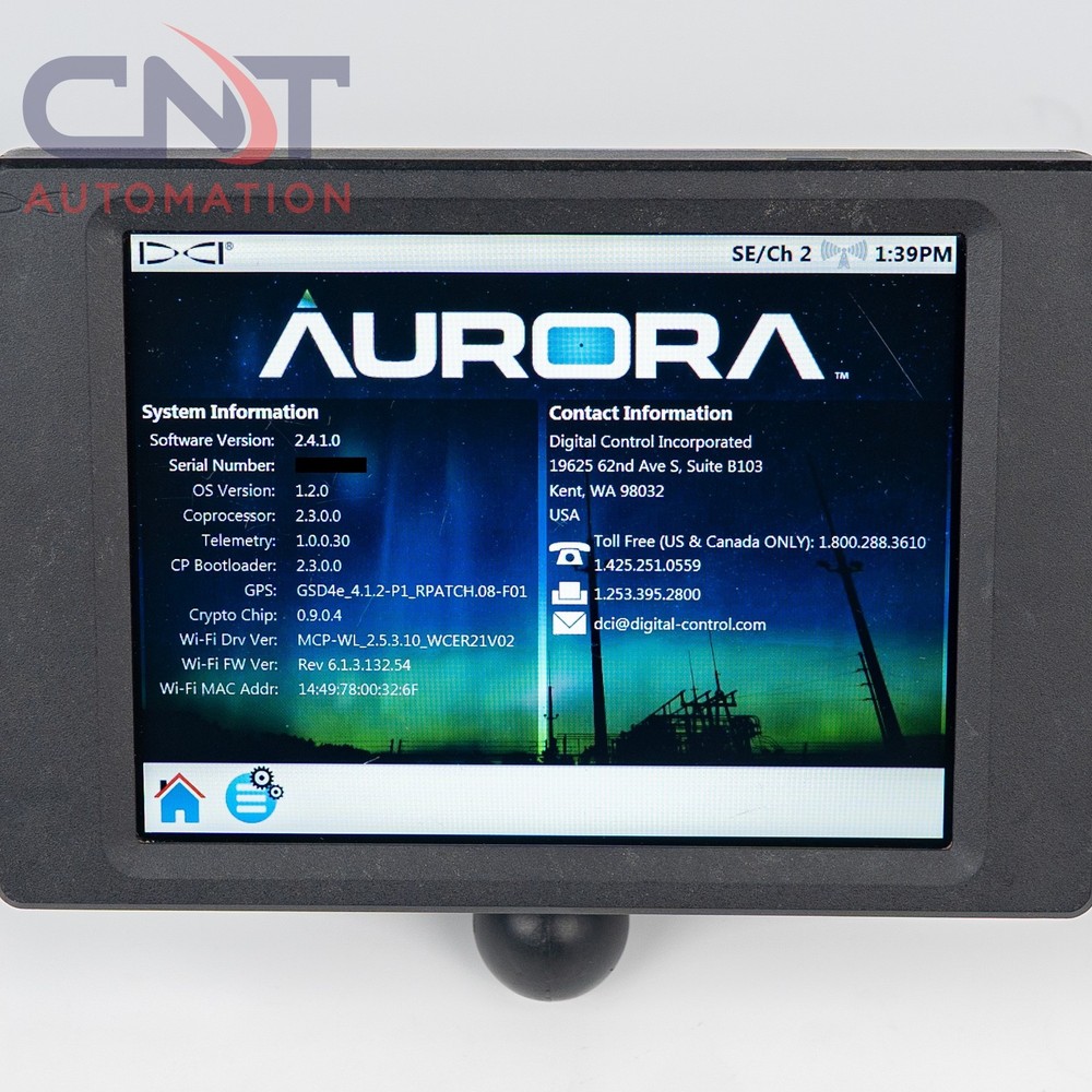 DigiTrak Aurora AF8 HDD Remote Touchscreen Display Locator Telemetry Control