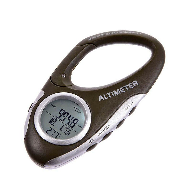 8 In 1 Multi-Function Digital Altimeter Barometer Climbing Outdoor Thermometer