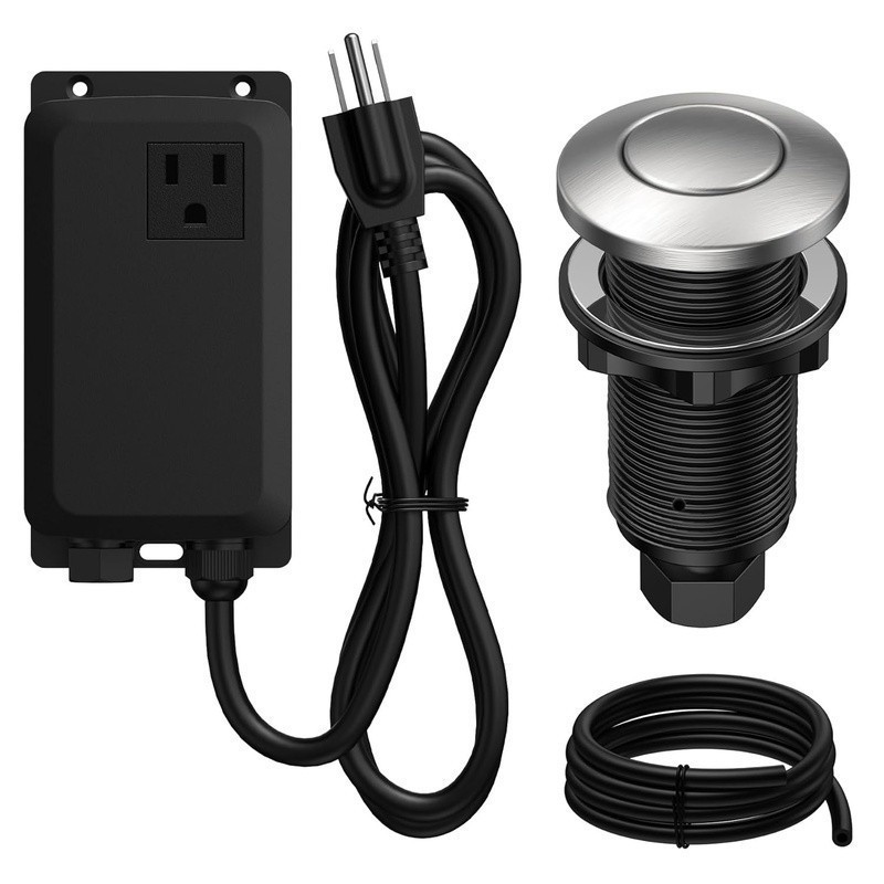 UL Certified Garbage Disposal Air Switch Kit Easy Install Durable Button New
