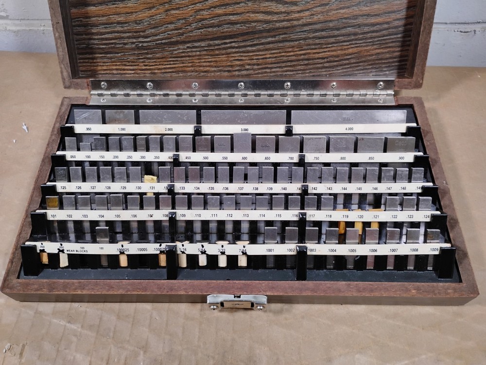 Starrett Webber 78 Piece Precision Gage Block Set