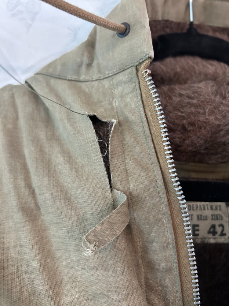 WWII Era USN Deck Jacket Parka