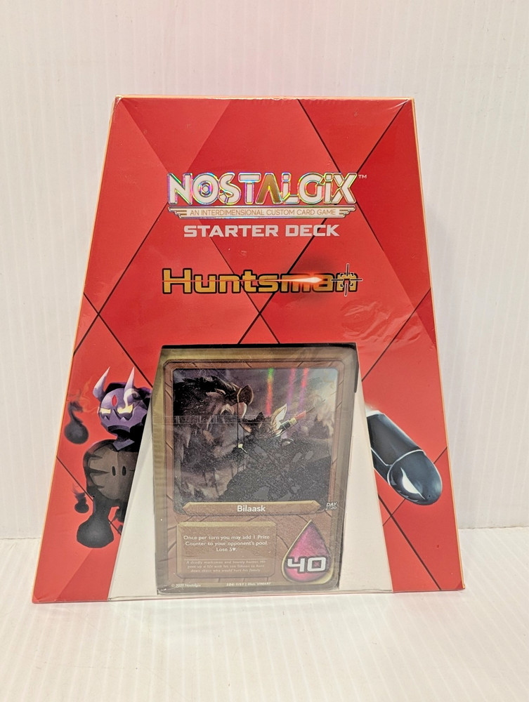 Nostalgix Starter Deck Huntsman Base Set An Inter-dimensional Custom Card Game