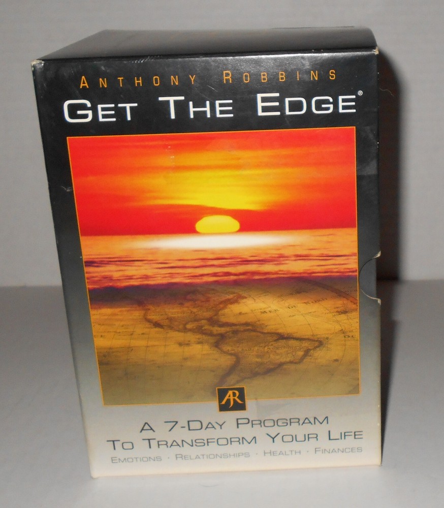 Anthony Robbins Get The Edge A 7-Day Program Audio CD Course Transform Your Life
