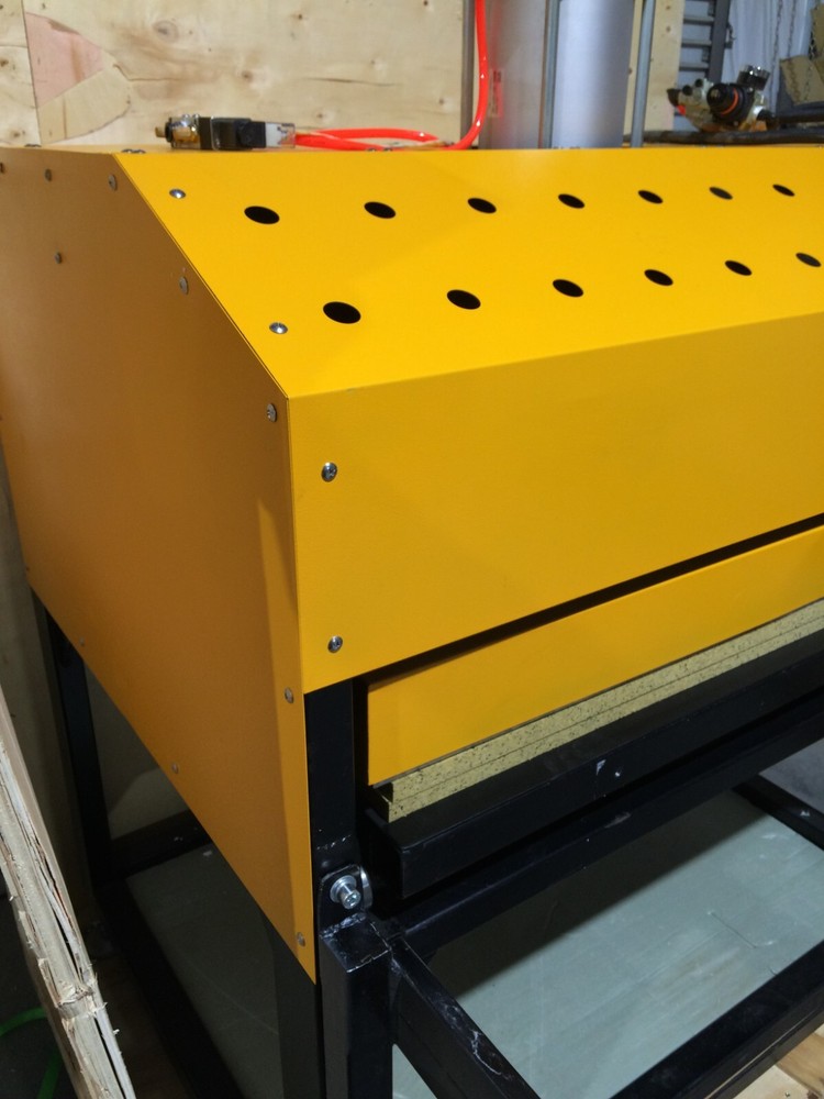 36" x 39" Pneumatic Double Working Table Large Format Heat Press Machine 220V