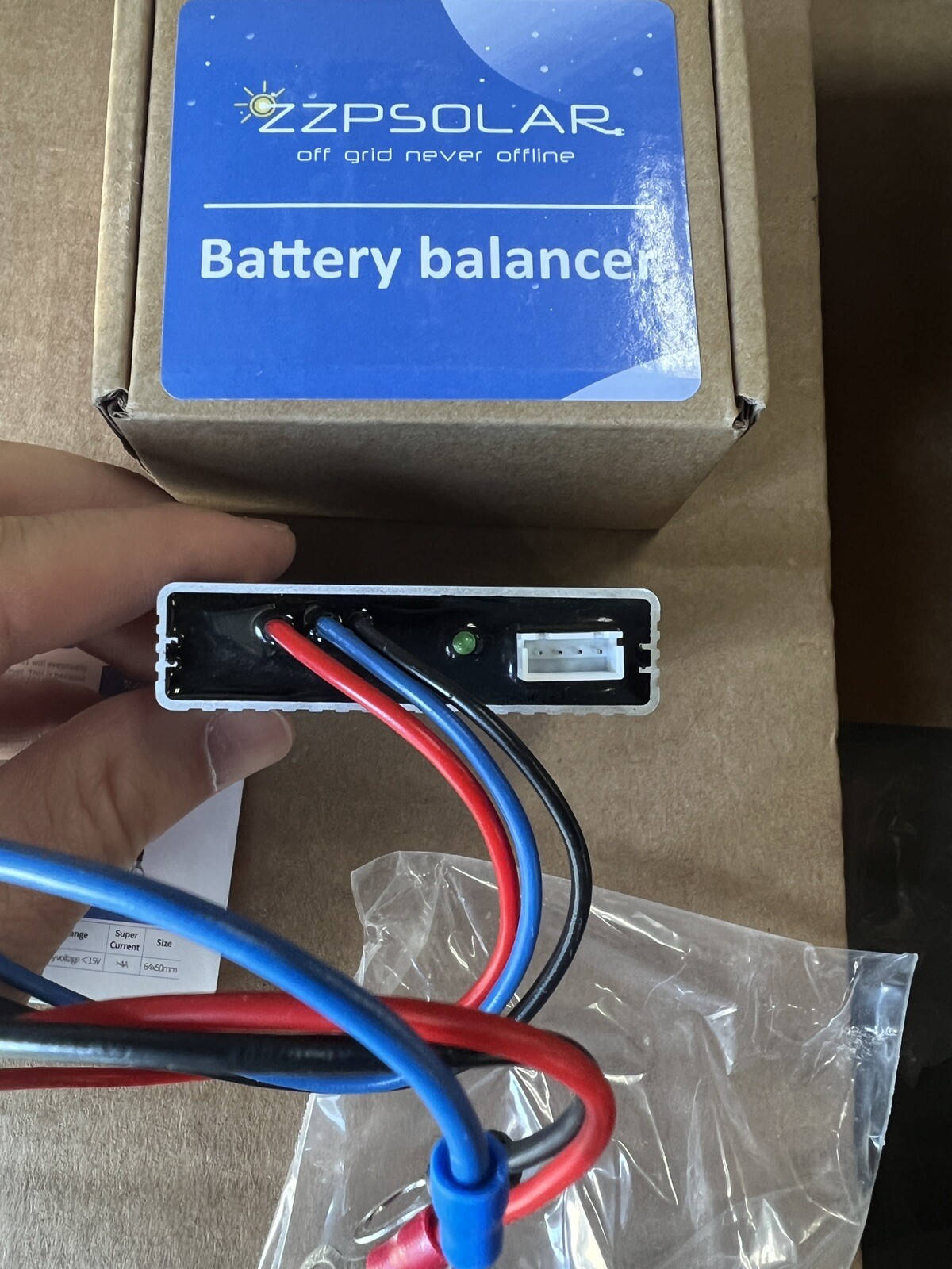 ZZP Solar 24V Voltage Battery Balancer Equalizer AGM Lead Acid Lithium