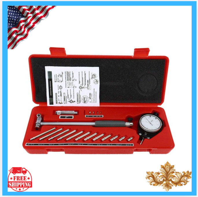 New Dial Bore Gauge 2-6" Engine Cylinder Measuring Tool
