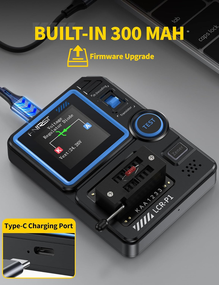 LCR Meter & Transistor Tester - Precision Tool for Accurate Component Testing