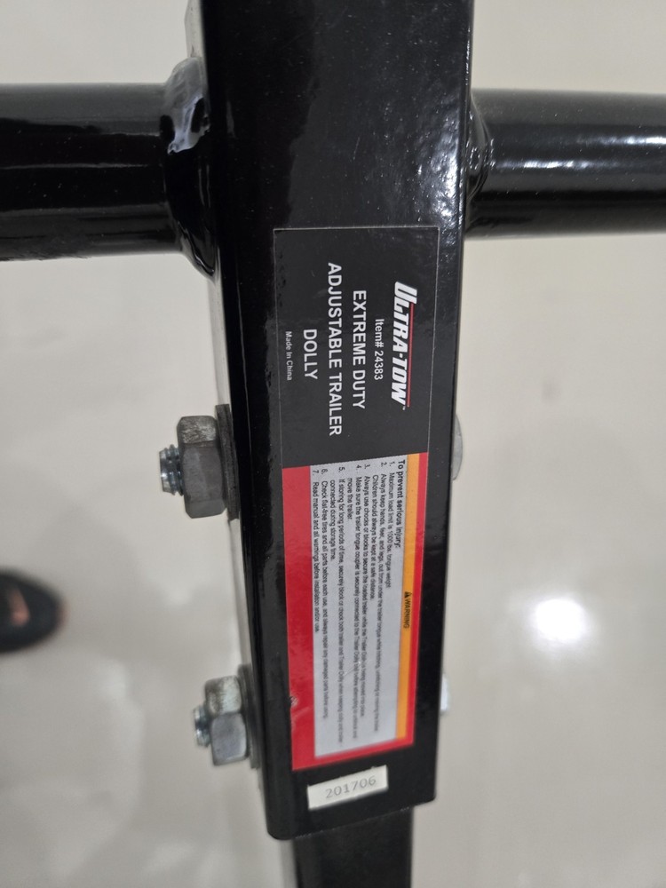 Extreme Duty Adjustable Trailer Dolly