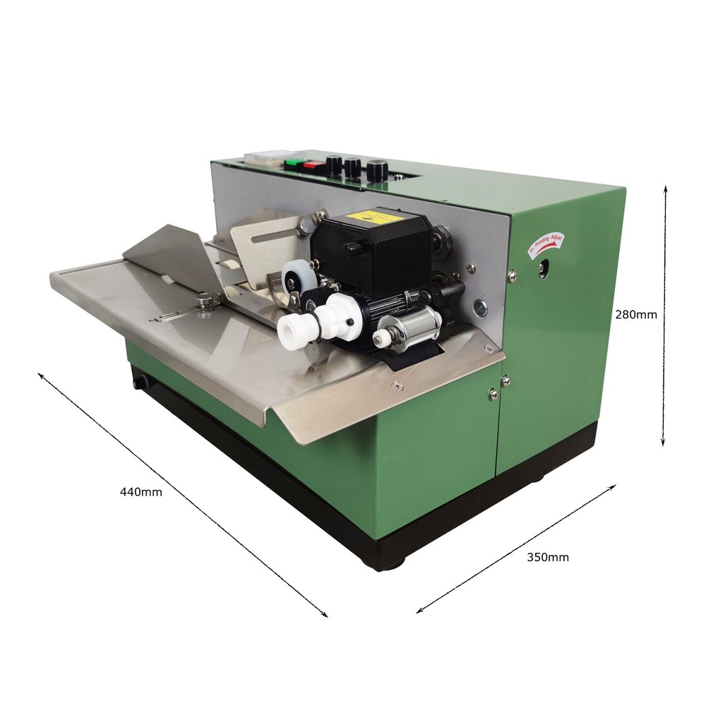 Solid-ink Continuous Coding Machine Printing Date Auto Dry Ink Counting 110V