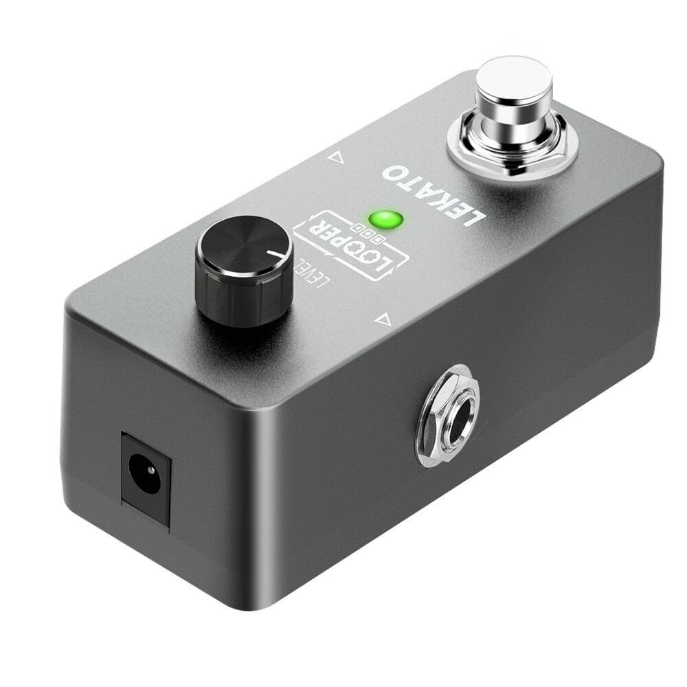 LEKATO Guitar Looper Effect Pedal Looping Unlimited Overdubs 5 mins Loop US
