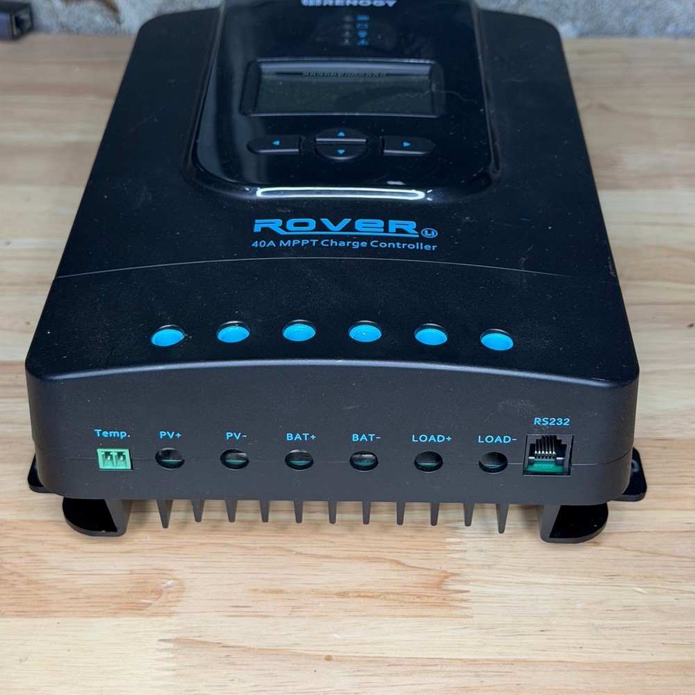 Renogy Rover Li 40A MPPT Solar Charge Controller with Bluetooth Module