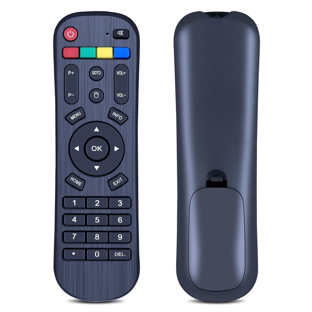 Replacement IPTV Box Remote Control Compatible with A3/A3 Pro Android black