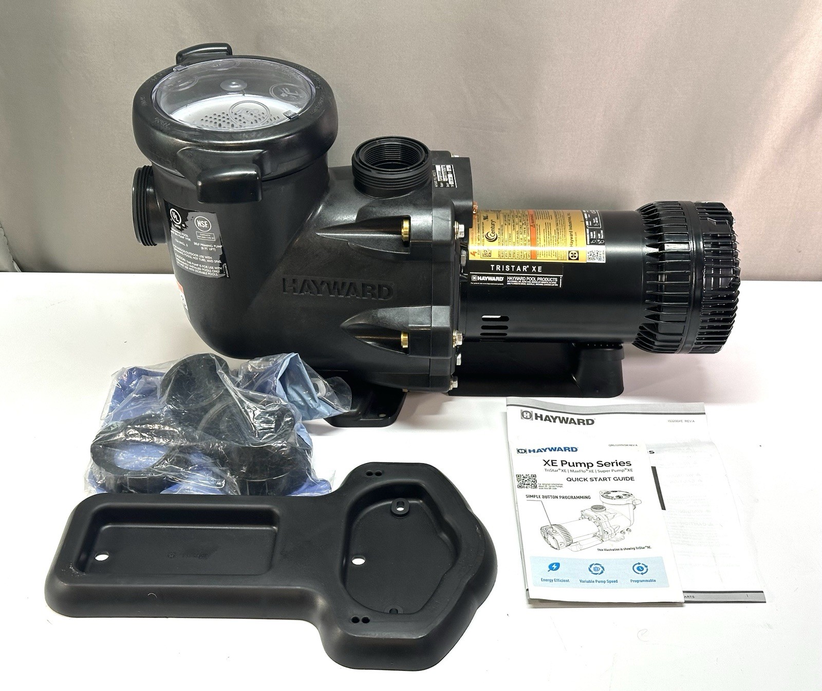 Hayward SP3215X20XE TriStar XE 2.25 hp 115/230 V Variable Speed Pool Pump NEW