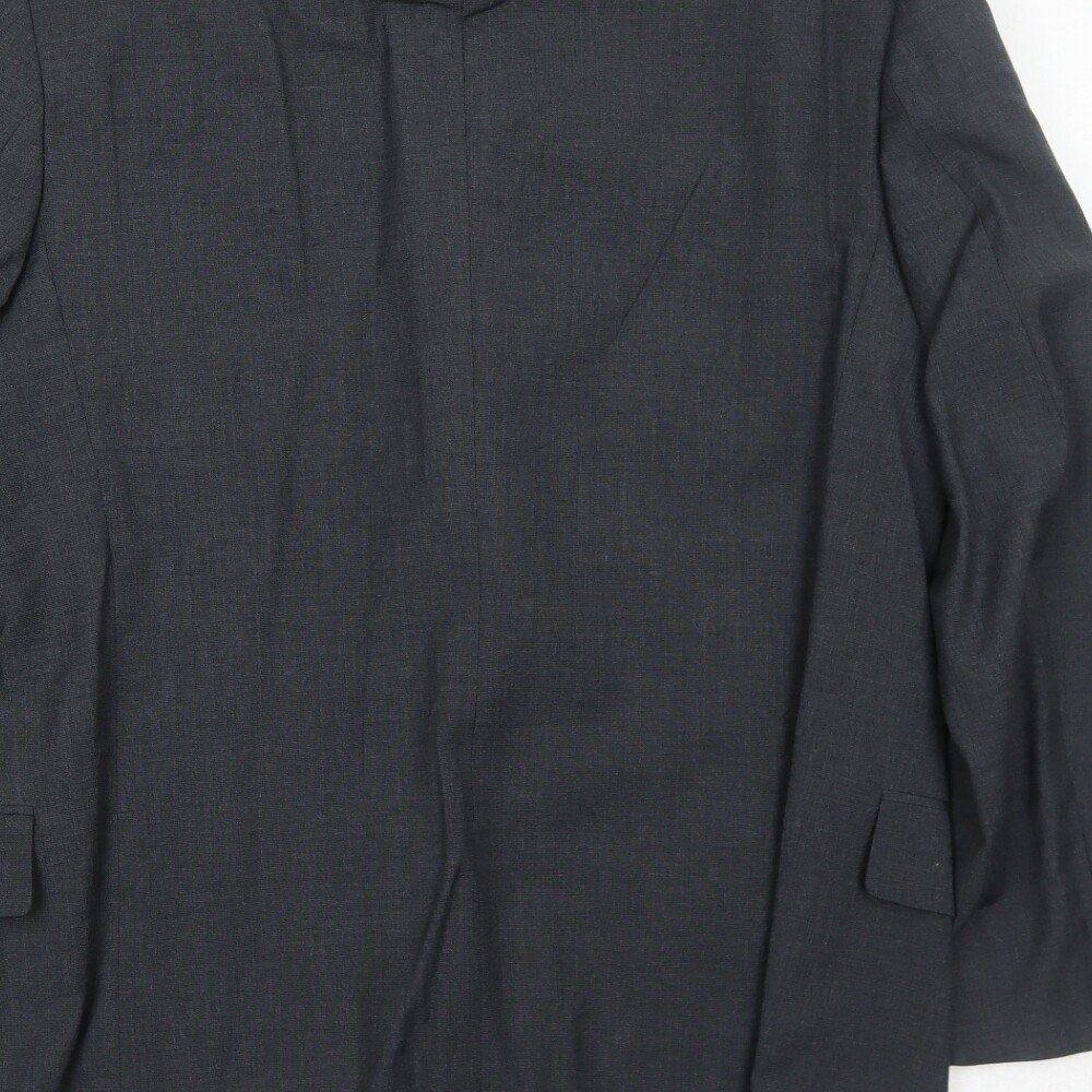 NEXT Mens Grey Wool Blend Suit Jacket Size 38 Reg