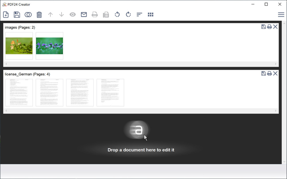 PDF 24 - PDF Editor Software - Convert Text Objects Images Forms & more USB