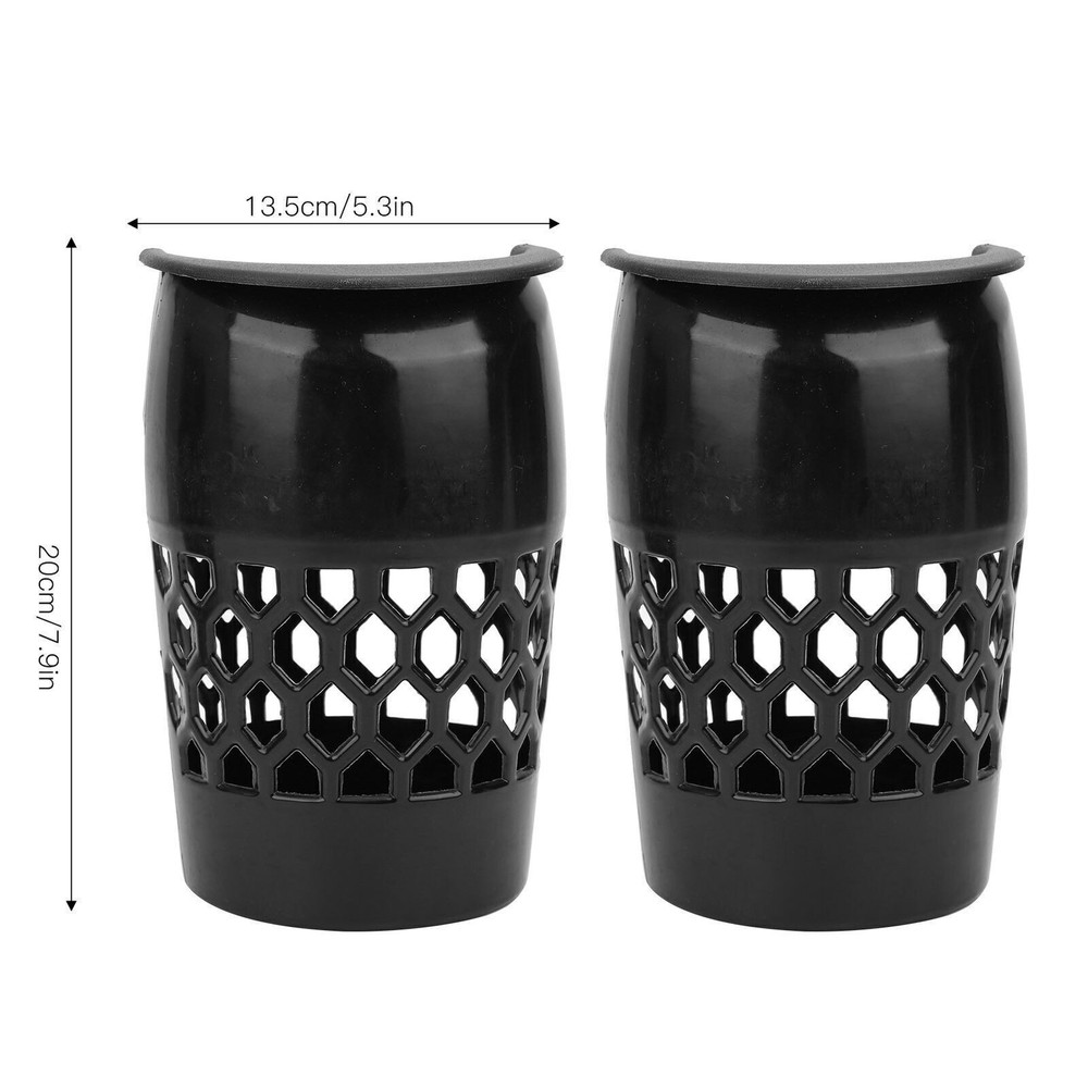 6Pcs Billiard Ball Storage Pockets Plastic Pool Table Web Baskets Drop Net Bag