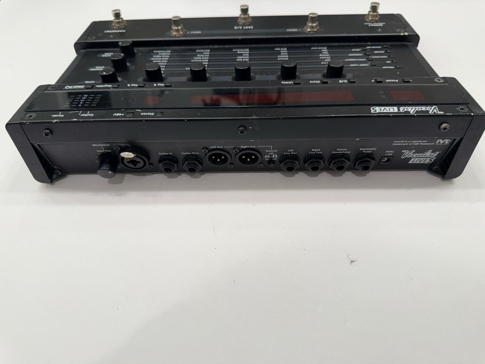 Digitech Vocalist Live 5 Harmony Multi Vocal Effect Processor Pedal + PSU