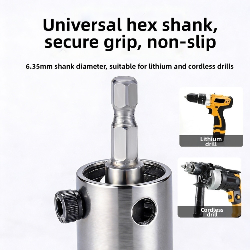 Compact Screw Extractor for For broken Rusty Bolts 13-28mm Adjustable Diameter