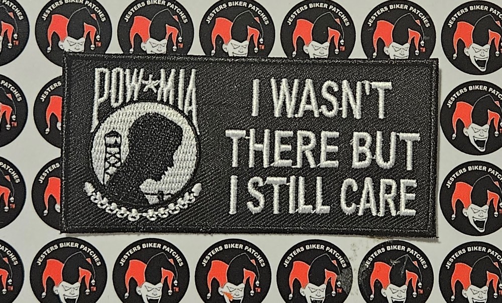 POW MIA  Embroidered Patch POW008