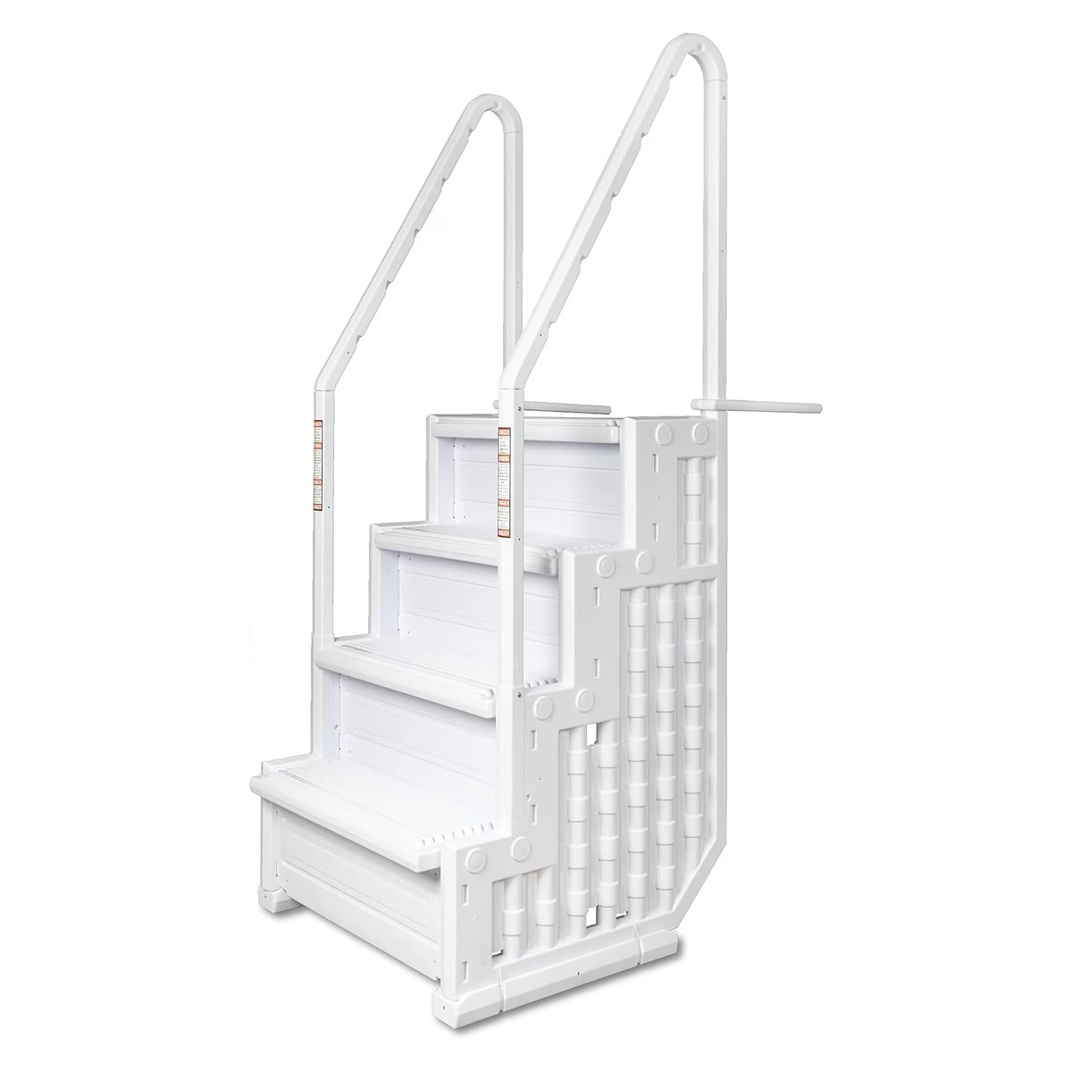 Poolzilla Premium Pool Step Ladder for Above Ground Pools - Deck Mounted Steps