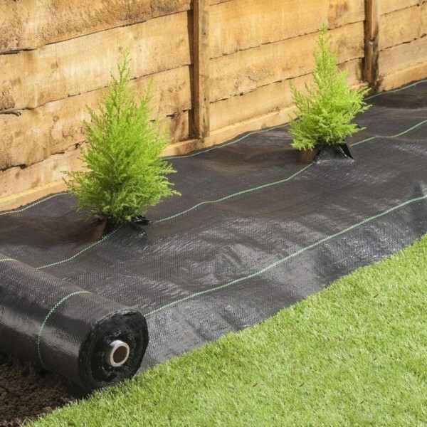 Farm Plastic Supply - 3.2oz Ground Cover Weed Barrier Landscape Fabric