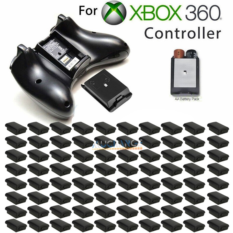 Wholesale AA Battery Back Cover Shell Pack For Xbox 360 Wireless Controller Case