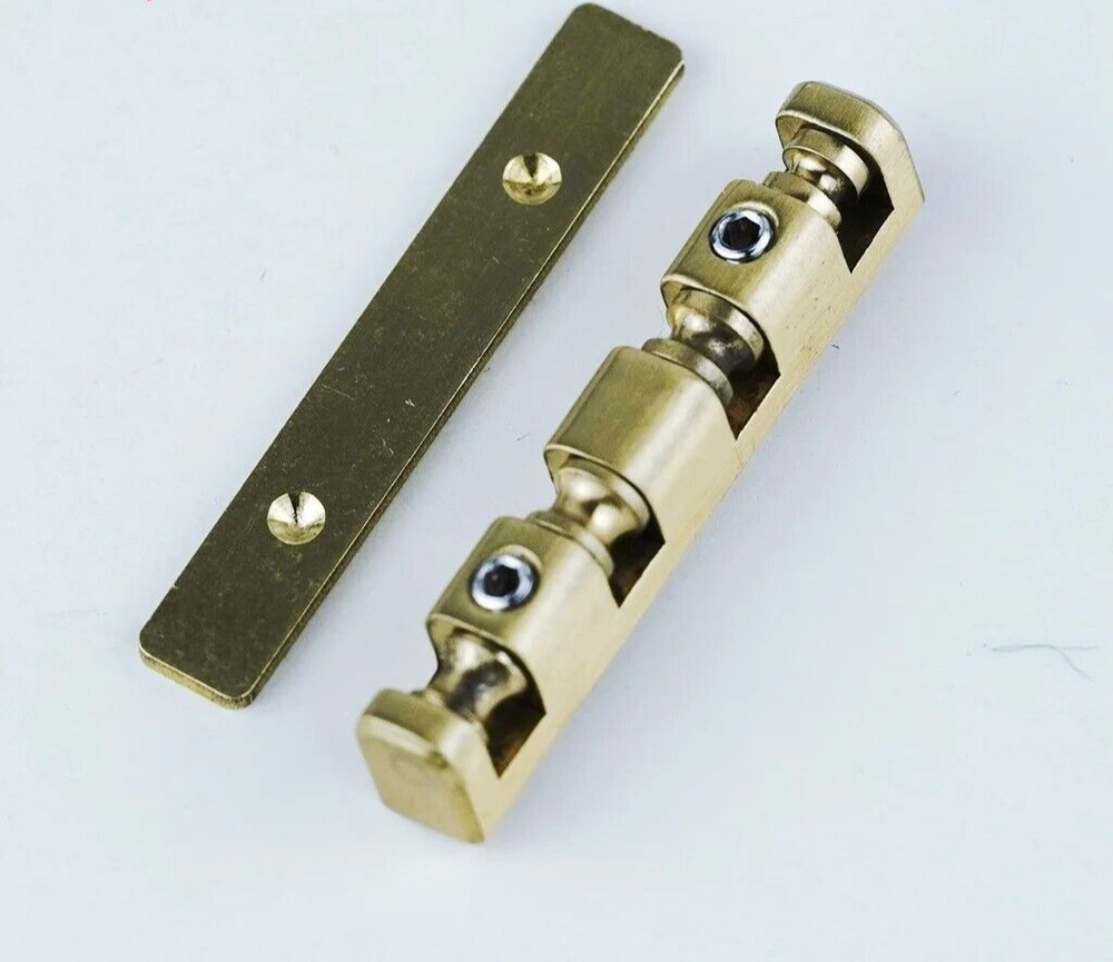 38MM Brass 4 String Bass Roller Adjustable Nut