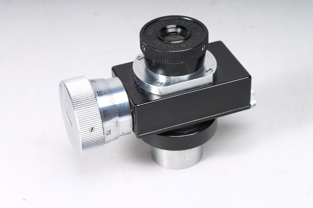 TECHNICAL INSTRUMENTS CO. 12.5X 7/8" MICROSCOPE EYEPIECE W MICOMETER ADJUSTMENT