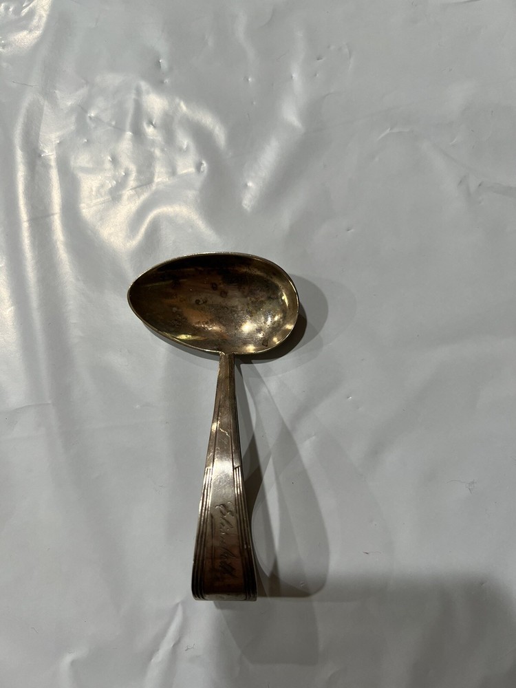 vintage Silver Elisabeth loop handle baby spoon