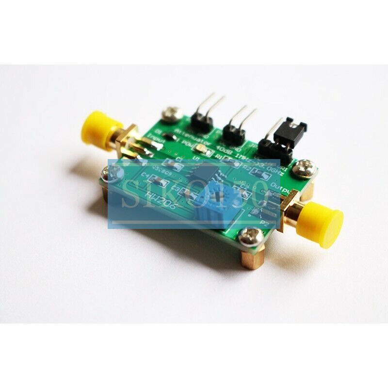 1MHz-3.0GHz HW206 Variable Attenuator Voltage Adjustable RF Attenuator Module