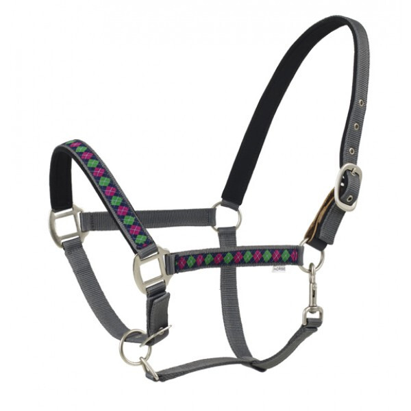 Centaur Argyle Cushion Padded Breakaway Halter
